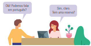 Acordo de comunicação entre duas pessoas